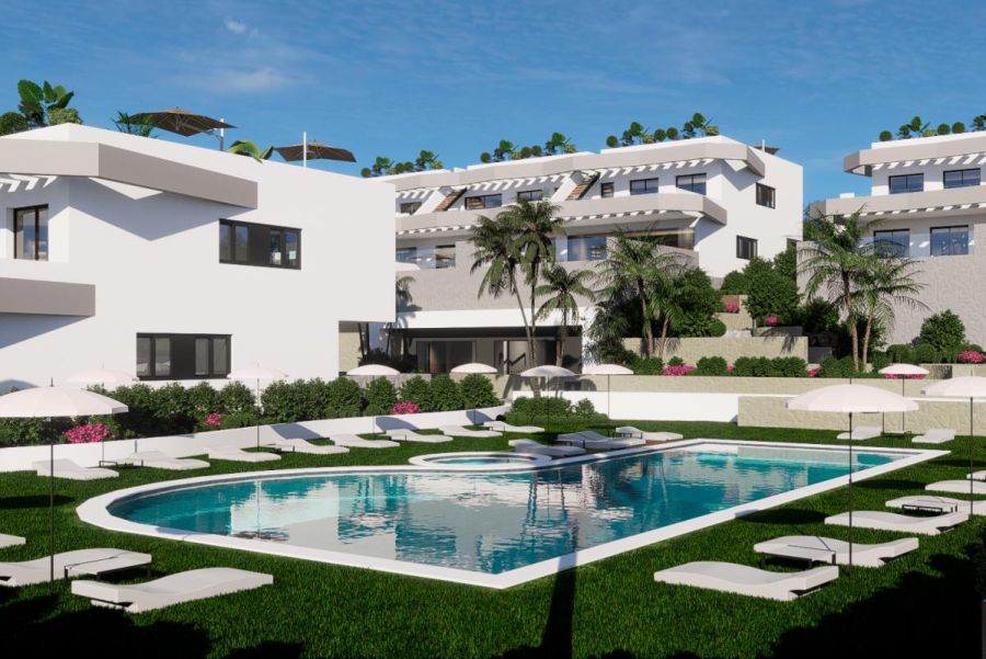 Verasol home bungalow 2 bedrooms finestrat costa blanca vsh 0353